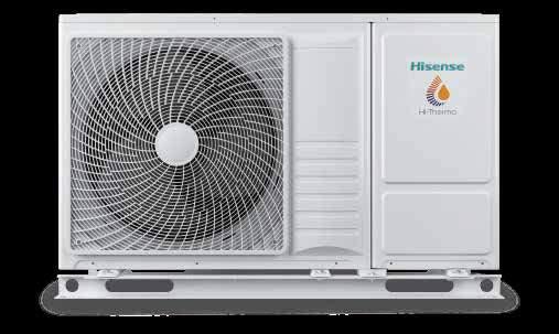 Monoblok Jednotka HiTherma Monoblok je systém tepelného čerpadla vzduchvoda, ve kterém jsou vnitřní jednotka a venkovní jednotka zkombinované do jednoho modulu, což zajišťuje dosažení všech funkcí