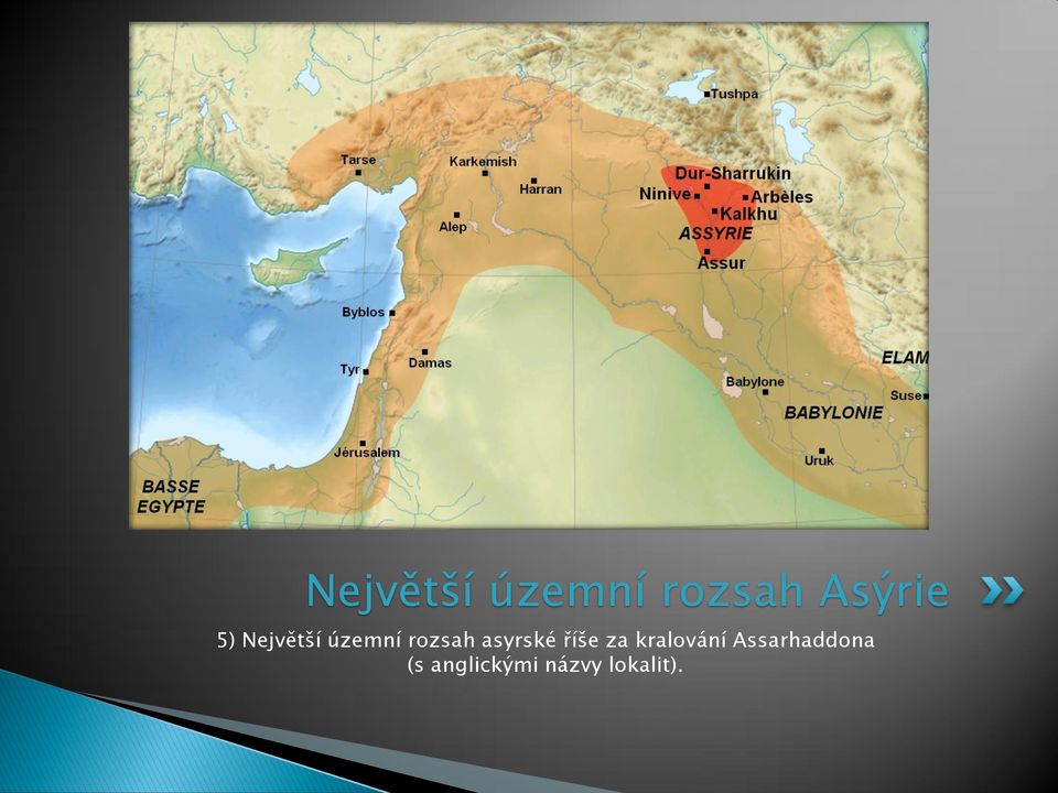 asyrské říše za kralování