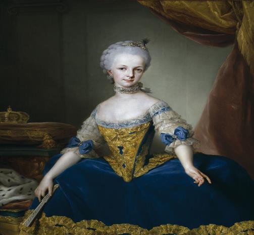 dcerou a dvanáctým potomkem rakouské císařovny Marie Terezie a
