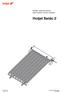 Montážní návod pro vakuový solární kolektor s přímým průtokem. Hotjet Seido 2. Strana: 1 z 15 v 1.00/2009/06